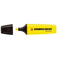 STABILO BOSS Original Leuchtmarker gelb