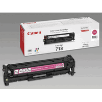 Original Canon Toner Cartridge 718 magenta, 2900 Seiten