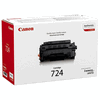 Cartouche toner original Canon 724 noire, 6000 pages