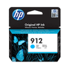 HP 3YL77AE cartouche d`encre originale no. 912 cyan, 315 pages