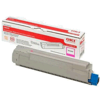 Original Oki Toner Cartridge magenta, 6000 Seiten