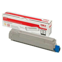 Original Oki Toner Cartridge schwarz, 6000 Seiten