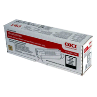 Original Oki Toner Cartridge schwarz, 8000 Seiten