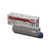 Original Oki Toner Cartridge schwarz, 8000 Seiten