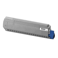 Original Oki Toner Cartridge schwarz, 7000 Seiten