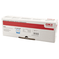 Original Oki Toner Cartridge cyan, 6000 Seiten