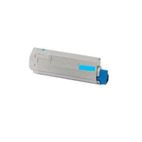 Original Oki Tonerkassette cyan, 24000 Seiten