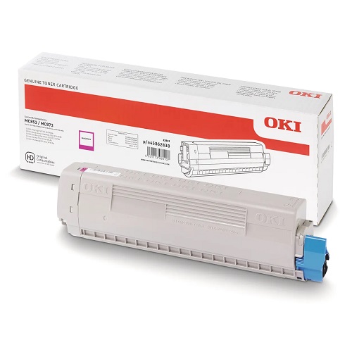 Oki 45862838 cartouche toner originale magenta, 7300 pages