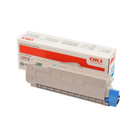 Oki 46507507 Tonerkassette cyan, 6000 Seiten