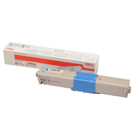 Oki 46508711 Tonerkassette cyan, 3000 Seiten