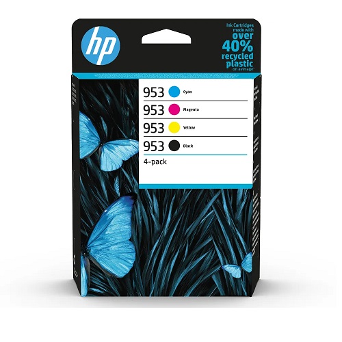 HP 6ZC69AE original Multipack Nr. 953 bk/c/m/y, 1000/700 Seiten