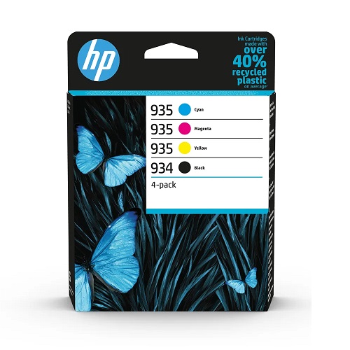 HP 6ZC72AE original Multipack Nr. 934/935 bk/c/m/y, 400 Seiten