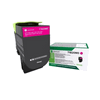 Original Lexmark Toner Cartridge 71B20M0 magenta, 2300 Seiten