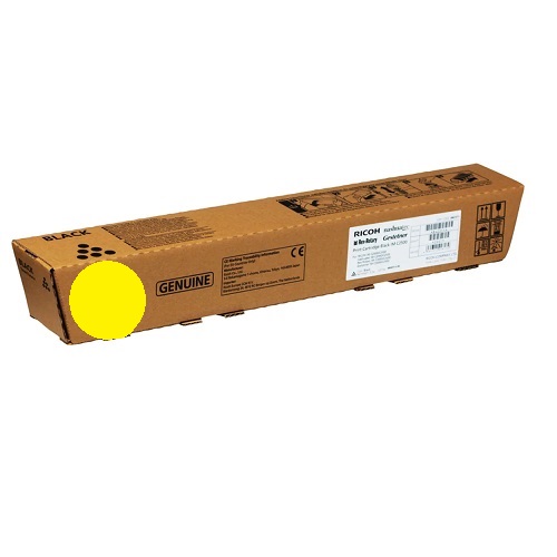 Original Ricoh Toner Cartridge yellow, 10500 Seiten