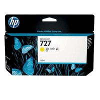 Original HP Tintenpatrone Nr. 727 yellow, 130 ml