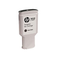 HP C1Q12A originale Tintenpatrone Nr. 727 matte black, 300ml