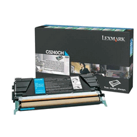 Original Lexmark Toner Cartridge cyan, 5000 Seiten