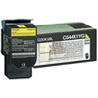 Original Lexmark Toner Cartridge yellow, 4000 Seiten