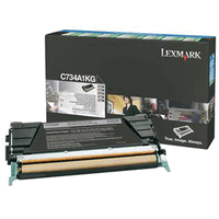 Original Lexmark Toner Cartridge schwarz, 8000 Seiten