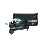 Original Lexmark Toner Cartridge cyan, 6000 Seiten