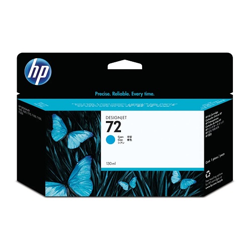 HP C9371A originale Tintenpatrone Nr. 72 cyan, 130 ml