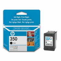 Original HP Nr.350 Tintenpatrone Black, 4.5 ml., 200 Seiten