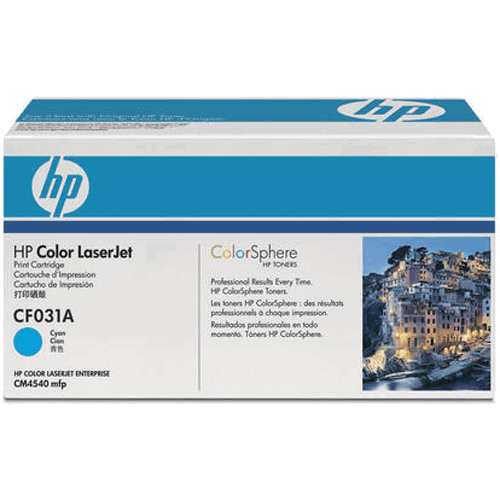 Original HP Tonerkartusche cyan, 12500 Seiten