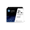 HP CF287XD deux cartouches toner originales no.87X noir, 2x18000 pages