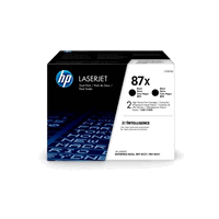 HP CF287XD Toner-Doppelpack Nr.87X black, 2x18000 Seiten