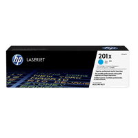 HP CF401X originale Tonerkassette Nr. 201X cyan, 2300 Seiten