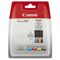 Original Canon Multipack PBCMY, 4 x 7ml