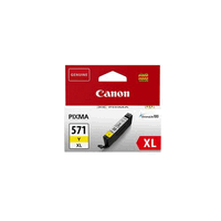 Original Canon Tintenpatrone CLI-571 XL yellow, 10.8 ml.