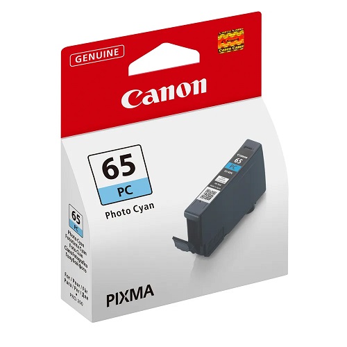 Canon CLI-65PC originale Tintenpatrone photo cyan, 12.6ml