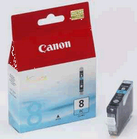 Original Canon CLI-8PC Tintenpatrone Foto cyan, 13ml