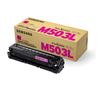 Original Samsung CLT-M503L Toner Cartridge magenta, 5000 Seiten