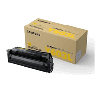 Original Samsung CLT-Y603L Toner Cartridge yellow, 10000 Seiten