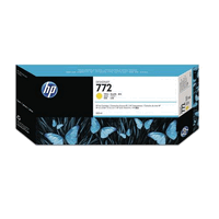 Original HP Tintenpatrone Nr.772 yellow, 300 ml