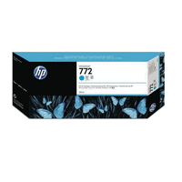 Original HP Tintenpatrone Nr.772 cyan, 300 ml