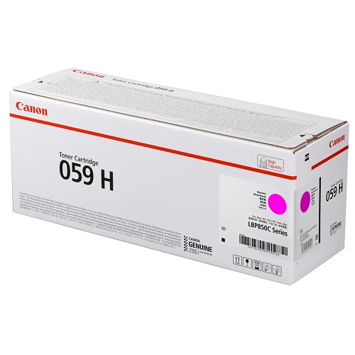 Canon 3625C001 originale Tonerkassette CRG059H magenta, 13500 Seiten