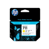 Original HP 3er Pack Nr. 711 yellow, 3x29ml