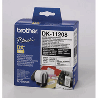 Original Brother PTouch DK-11208 Adressetiketten 38x90mm, 400 Stk./Rolle