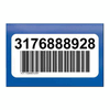 Original Brother PTouch DK-11240 Barcode-Etiketten 102x51mm, 600 Stk./Rolle