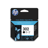 HP F6U66AE originale Tintenpatrone Nr. 302 black, 190 Seiten