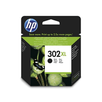 HP F6U68AE originale Tintenpatrone Nr. 302XL black, 480 Seiten