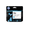 HP F9J86A tte d`impression originale no.744 ph.noire/cyan