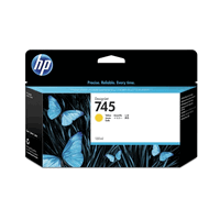 HP F9J96A originale Tintenpatrone Nr.745 yellow, 130ml