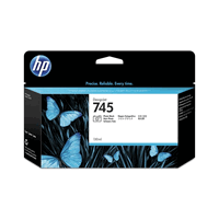 HP F9J98A originale Tintenpatrone Nr.745 photo black, 130ml