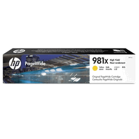 HP L0R11A originale Tintenpatrone Nr.981X yellow, 10000 Seiten