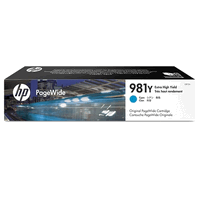 HP L0R13A originale Tintenpatrone Nr.981Y cyan, 16000 Seiten