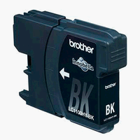 Original Brother LC-1100HYBK Tintenpatrone Black, 900 Seiten